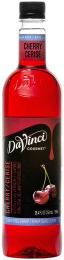 Davinci Gourmet Sugar Free Cherry Syrup, 750 Milliliter -- 4 per case