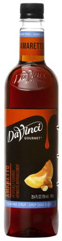 Davinci Gourmet Sugar Free Amaretto Syrup, 750 Milliliter -- 4 per case