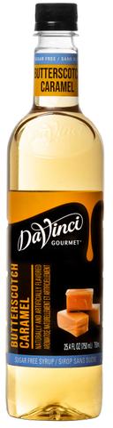 Davinci Gourmet Sugar Free Butterscotch Syrup, 750 Milliliter -- 4 per case