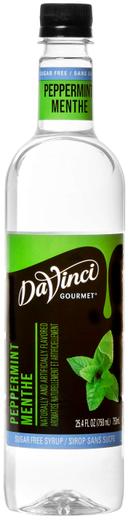 Davinci Gourmet Sugar Free Peppermint Syrup, 750 Milliliter -- 4 per case