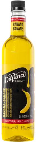 Davinci Gourmet Banana Syrup, 750 Milliliter -- 4 per case
