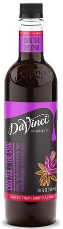 Davinci Gourmet Chai Tea Syrup, 750 Milliliter -- 4 per case