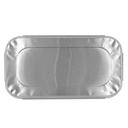 Chef's Seal Aluminum Silver Steamtable Pan Lid for Third Size Pan, 14.6 inch Depth -- 200 per case
