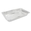 Chef's Seal Aluminum Silver Heavy Weight Full Size Deep Steamtable Pan, 21.1 inch Depth -- 50 per case