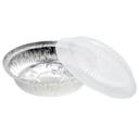 Chef's Seal Aluminum Round Pan with Clear Dome Lid, 7 inch -- 250 per case