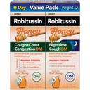 Robitussin Maximum Strength Honey Flavor Day and Nighttime Cough Relief, 8 Ounce -- 12 per case