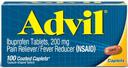 Advil Ibuprofen 200mg Caplet, 100 per unit -- 36 per case