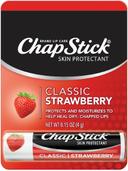 ChapStick Classic Strawberry Flavor Lip Balm Tube, 0.15 Ounce -- 144 per case.