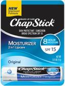 Chapstick Moisturizer Lip Balm Tube, 0.15 Ounce -- 144 per case.