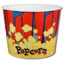 Great Western Popcorn Tub, 85 Ounce -- 300 per case.