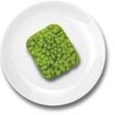 Cafe Puree Seasoned Peas, 3.2 Ounce -- 24 per case