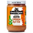 Once Again Nut Butter Creamy Cashew Butter, 16 Ounce -- 6 per case