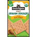 Once Again Organic Honey Graham Crackers, 7.93 Ounce -- 6 per case