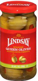 Lindsay Stuffed Green Olives, 7 Ounce -- 6 per case