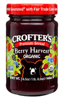 Crofters Organic Premium Harvest Berry Spread, 16.5 Ounce -- 6 per case.