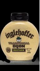 Inglehoffer Traditional Dijon Mustard, 9 Ounce Squeeze Bottle -- 6 per case