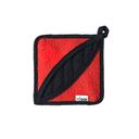 Lodge Red Silicone and Fabric Trivet/Potholder, 6 count