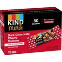 Kind Healthy Snacks Mini Dark Chocolate Cherry Cashew Bar, 7 Ounce -- 8 per case