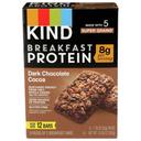 Kind Dark Chocolate Cocoa Breakfast Protein Bar, 1.76 Ounce -- 30 per case