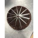Mikes Pies BTYM 3 Layer Chocolate Cake - 12 Cut, 7.5 Pound -- 2 per case.