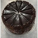 Mikes Pies BTYM 3 Layer Chocolate Cake - 12 Cut, 7.5 Pound -- 2 per case.