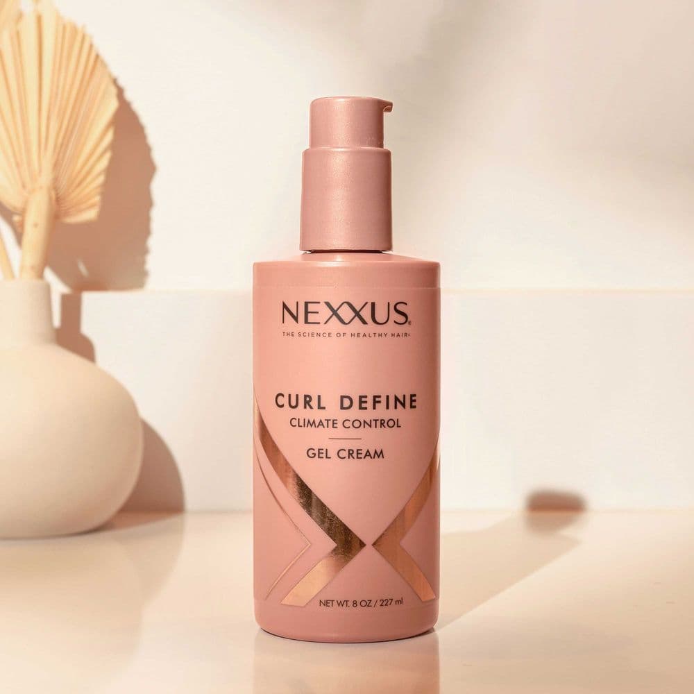 NEXXUS STYLING AID CURL DEFINE GEL CREAM 4 PIECE 8 OZ. product package