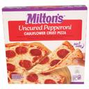Miltons Uncured Pepperoni Cauliflower Crust Pizza, 10 Ounce -- 8 per case