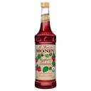 Monin Organic Raspberry Flavor Syrup, 750 Milliliter -- 6 per case.