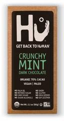 Hu Dark Chocolate Crunchy Mint Bar, 2.1 Ounce -- 24 per case