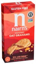 Nairns Gluten Free Original Oat Graham Cookie, 5.64 Ounce
