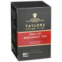 Taylors Of Harrogate English Breakfast Tea - 50 tea bags per pack -- 6 packs per case