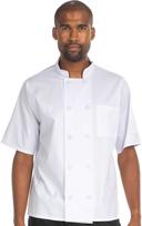 Hey Chef White 3X 10 Button Short Sleeve Mesh Coat