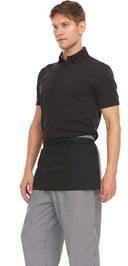 Hey Chef Black One Size 3 Pocket Waist Apron