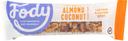 Fody Gluten Free Almond Coconut Bar, 1.41 Ounce -- 12 per case