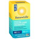 Renew Life Ultimate Flora Probiotic Colon Care Probiotic Supplement Vegetarian Capsules, 60 count -- 6 per case