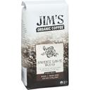 Jims Organic Coffee Sweet Love Blend Dark Roast Whole Bean Coffee, 11 Ounce -- 6 per case