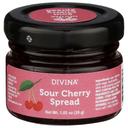 Divina Sour Cherry Spread, 1.05 Ounce Mini Jar -- 48 per case