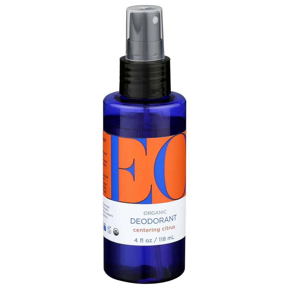 EO Organic Citrus Deodorant Spray, 4 Ounce