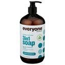 Everyone Pacific Eucalyptus 3 in 1 Soap, 32 Fluid Ounce