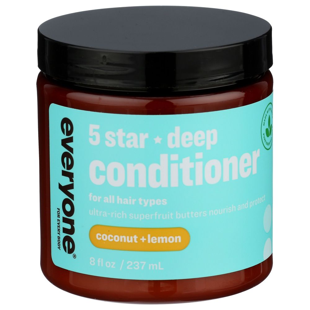Everyone Coconut and Lemon 5-Star Deep Conditioner, 8 Fluid Ounce