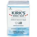 Kirks Original Fresh Scent Gentle Castile Bar Soap, 12 Ounce