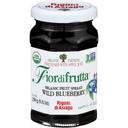 Fiordifrutta Organic Wild Blueberry Fruit Spread, 8.82 Ounce Jar -- 6 per case
