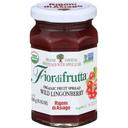Fiordifrutta Organic Lingonberry Fruit Spread, 8.82 Ounce Jar -- 6 per case
