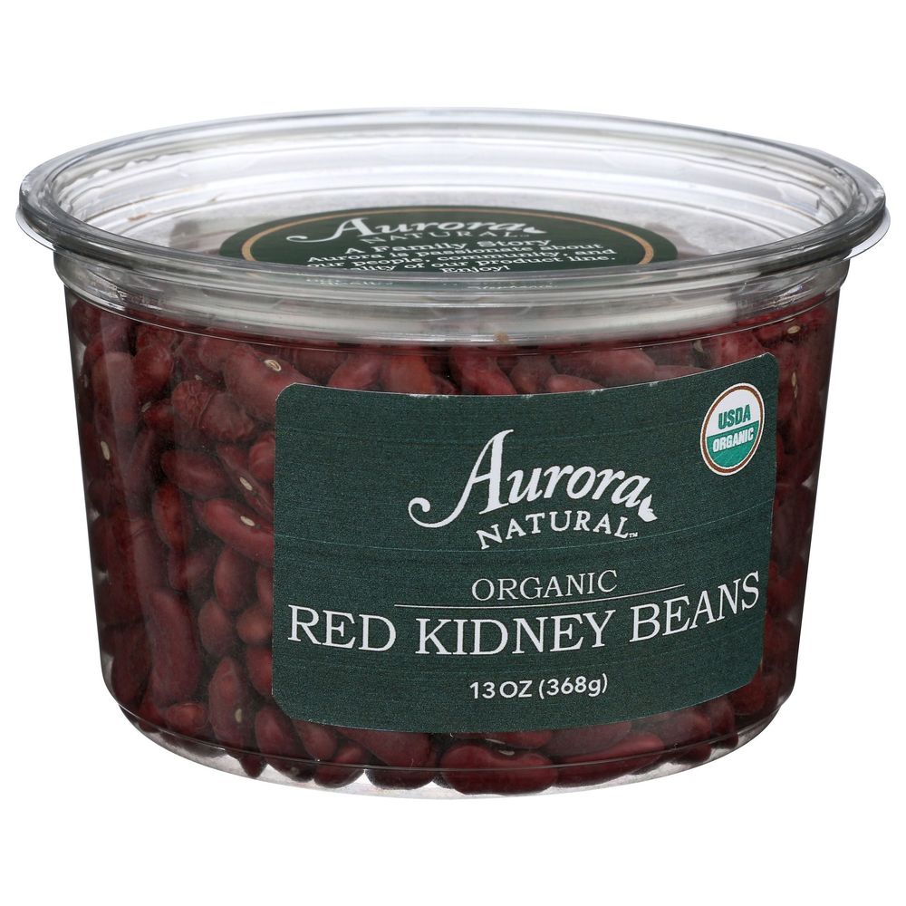 Aurora Natural Organic Red Kidney Beans, 13 Ounce -- 12 per case