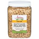 Aurora Natural Organic Roasted Salted Peanuts, 44 Ounce -- 6 per case