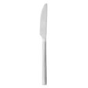 World Tableware Elexa Satin Solid Handle Serrated Blade Dinner Knife, 9 inch -- 12 per case