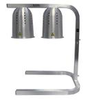 Global Solutions Freestanding Double Bulb Warmer, 14 x 20-1/8 x 23-7/8 inch