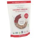 One Degree Organic Foods Organic Coconut Hibiscus Tea Infused Granola, 10 Ounce -- 6 per case