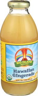 Big Island Organics Hawaiian Gingerade Juice, 16 Ounce -- 12 per case