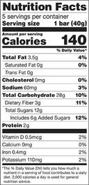 Glutino Blueberry Acai Oven Baked Bar, 7.05 Ounce -- 12 per case
